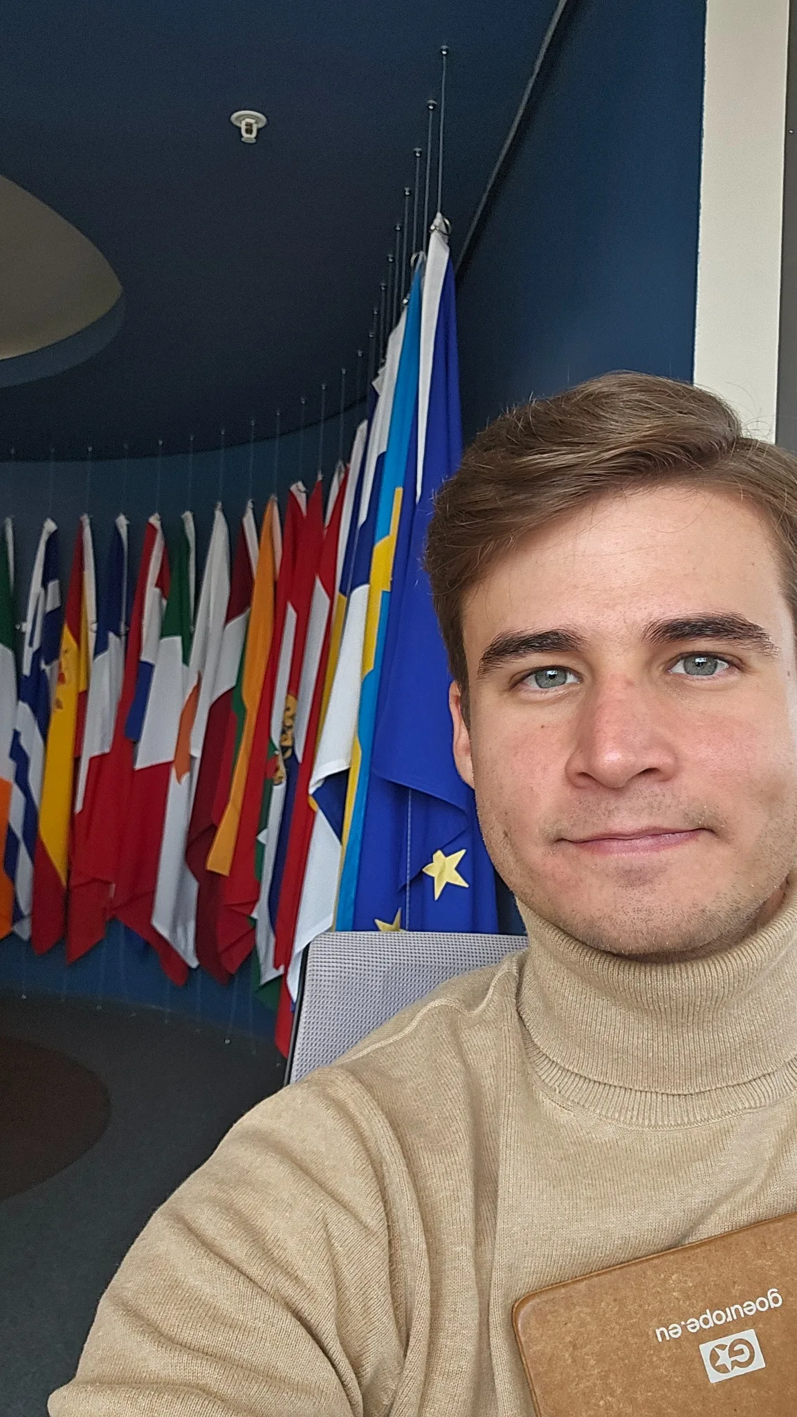 Asensio en su etapa actual en la Delegación de la Unión Europea en Chile